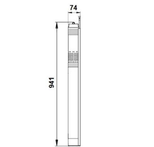 3" Unterwasserpumpe Grundfos SQ5-60 96524451Tiefbrunnenpumpe